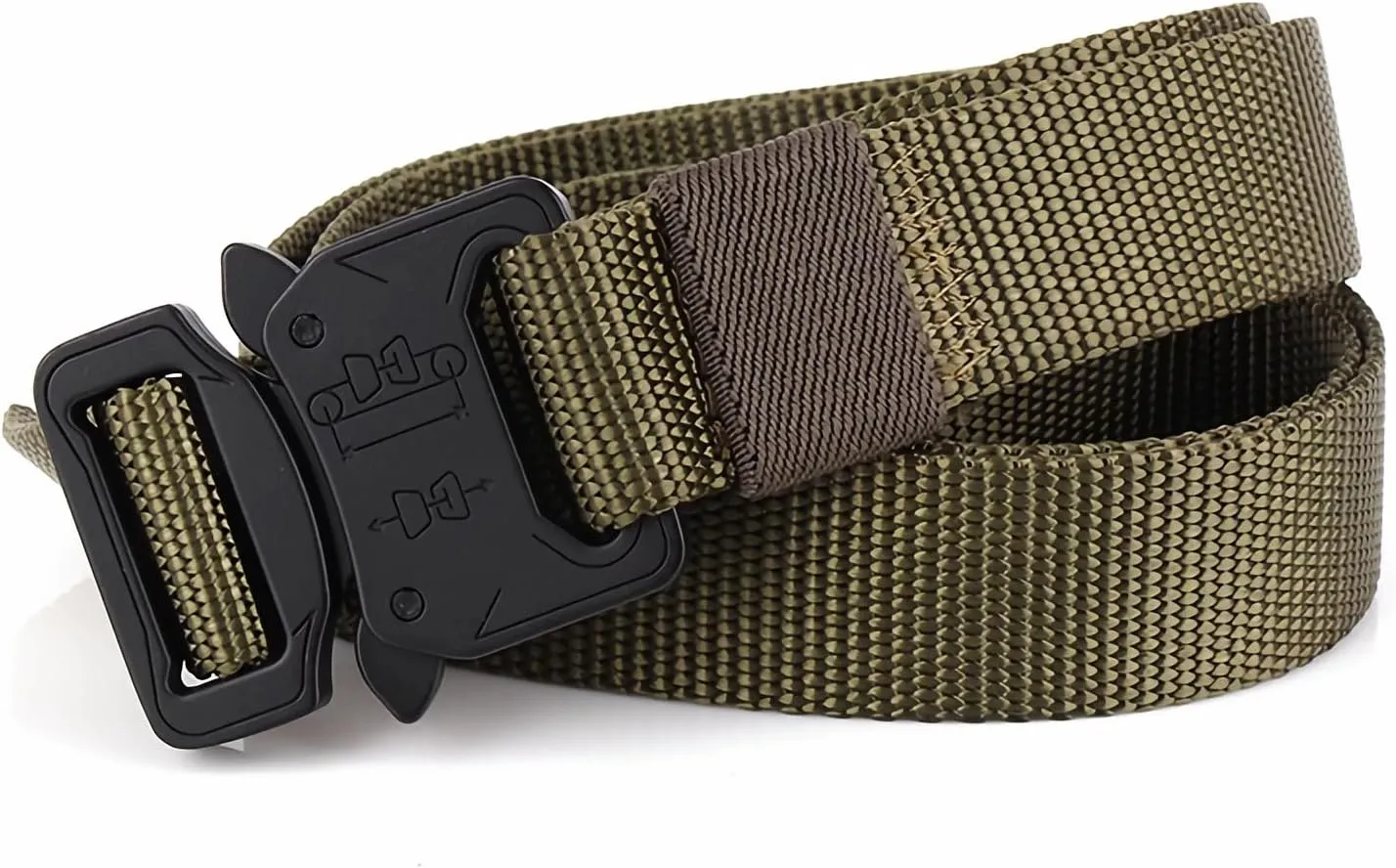 1 inch Tactical Belt for Men, Military Nylon Web Work Belts, Quick Release Buckle Belts