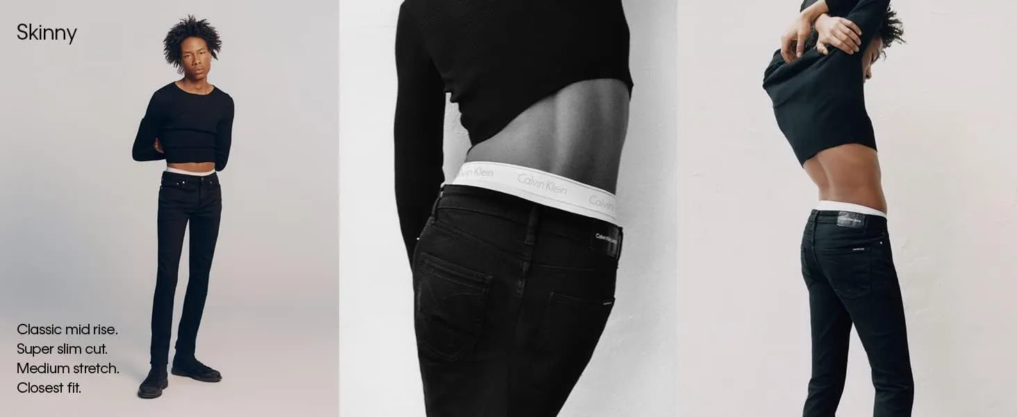 Calvin Klein Men's Skinny Fit Jeans