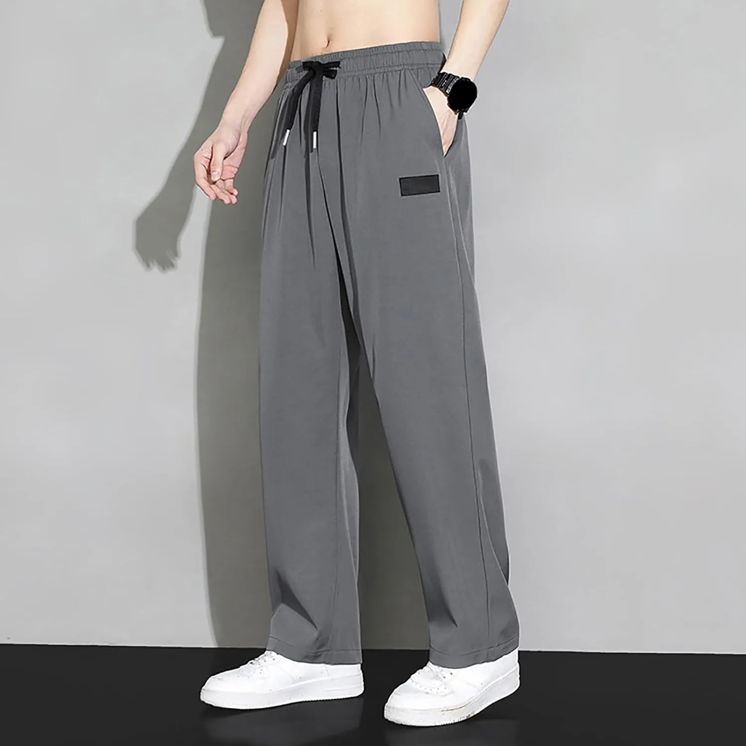 Cargo Pants for Men Casual Casual Hiking Pants Joggers Athletic Pants Loose Straight Leg Sweatpants Multi Pockets