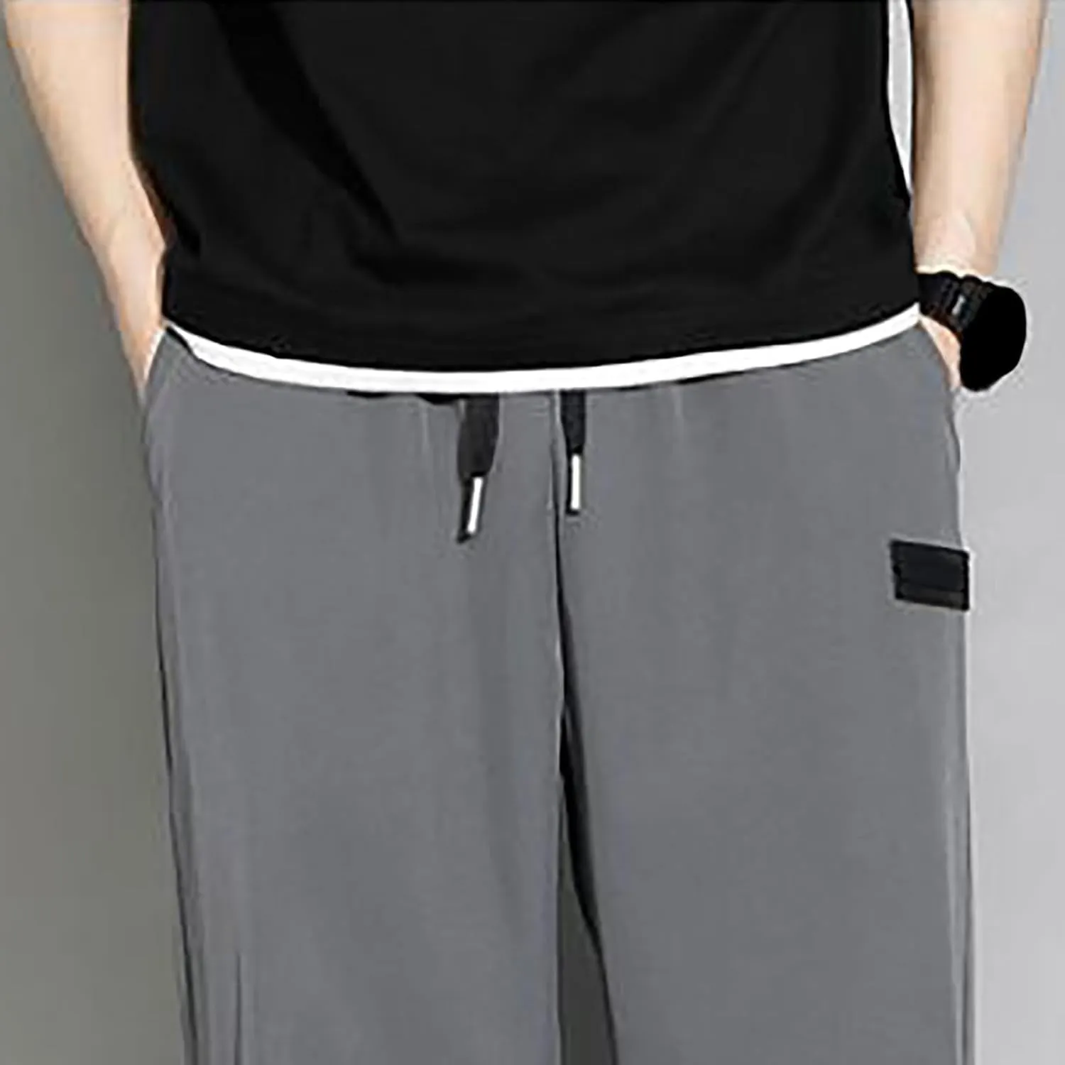 Cargo Pants for Men Casual Casual Hiking Pants Joggers Athletic Pants Loose Straight Leg Sweatpants Multi Pockets
