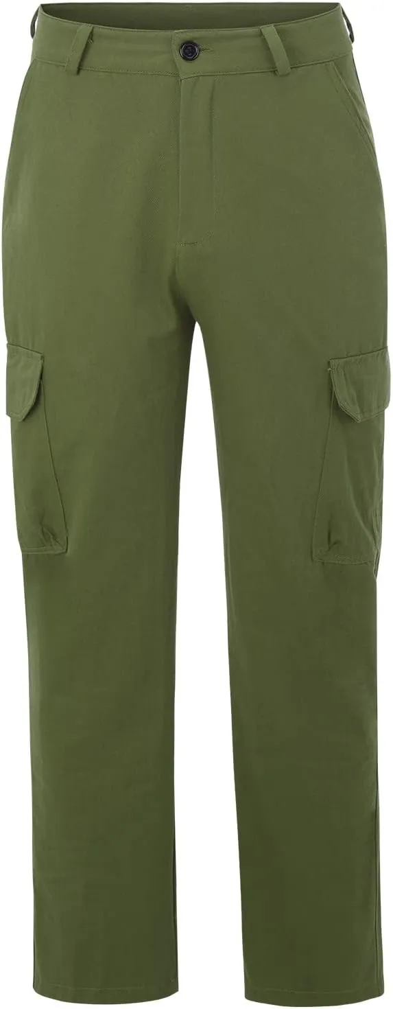 Cargo Pants for Men Joggers Pants Lightweight Sports Jogger Sweatpants Drawstring Pants Outdoor Fishing Trousers with