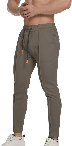 Cargo Pants for Men Relaxed Fit Cotton Work Pants Jogger Open Bottom Straight Leg Sweatpants Pockets Mens Cargo Pants