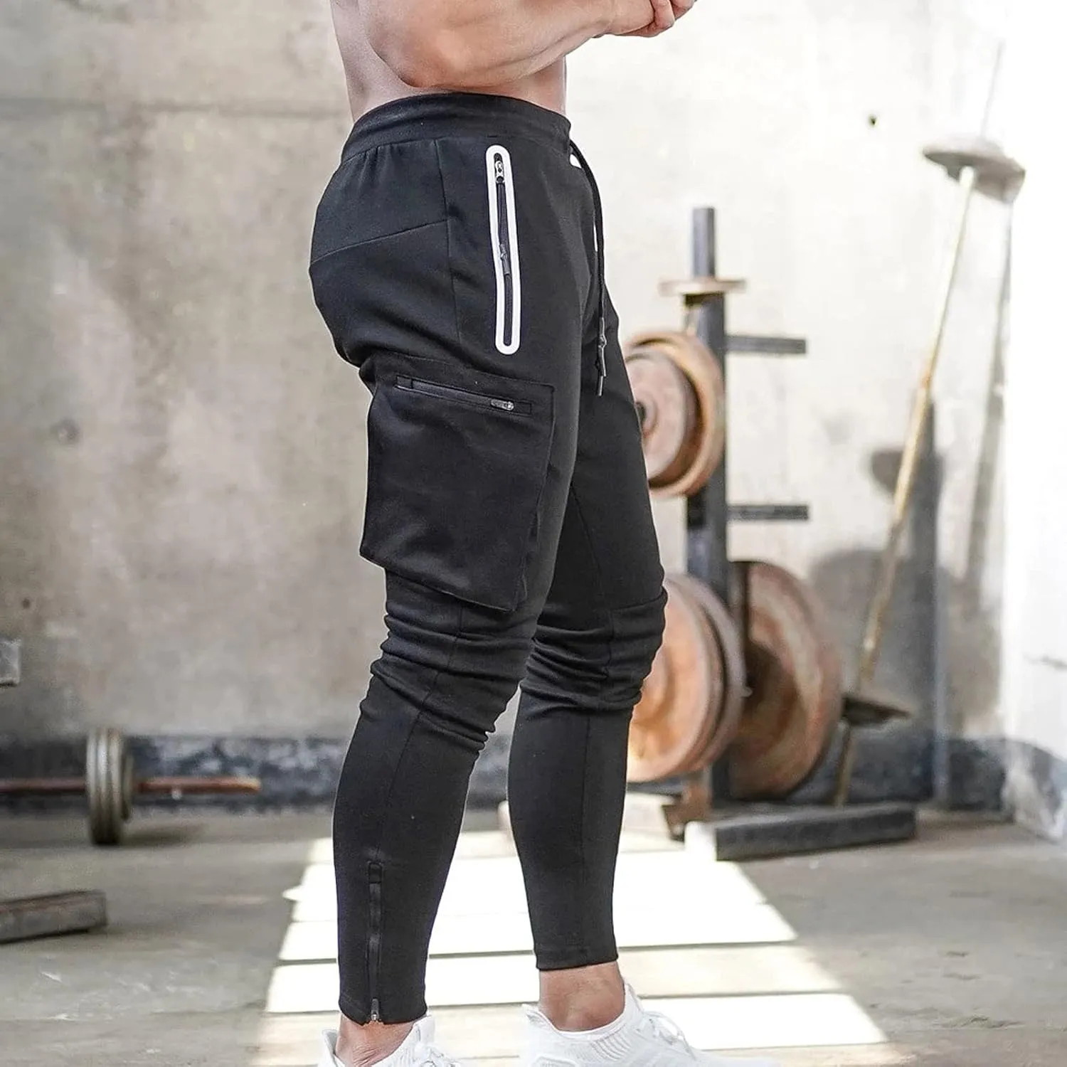 Cargo Pants for Men Relaxed Fit Gym Sweatpants Work Joggers Mens Long Pants Sweatpants for Men Men's Casual Trousers