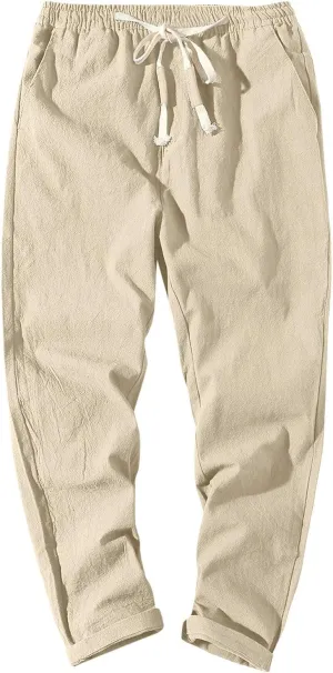 Cargo Pants for Men Relaxed Fit Pants for Men Skinny Mens Dress Pants Stretch Slim Fit Business Casual Dress Pants