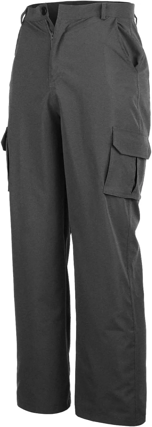 Cargo Pants for Men Relaxed Fit Pants Mens Cargo Sweatpants Heavyweight Fleece Jogger Pants Drawstring Sports Workout