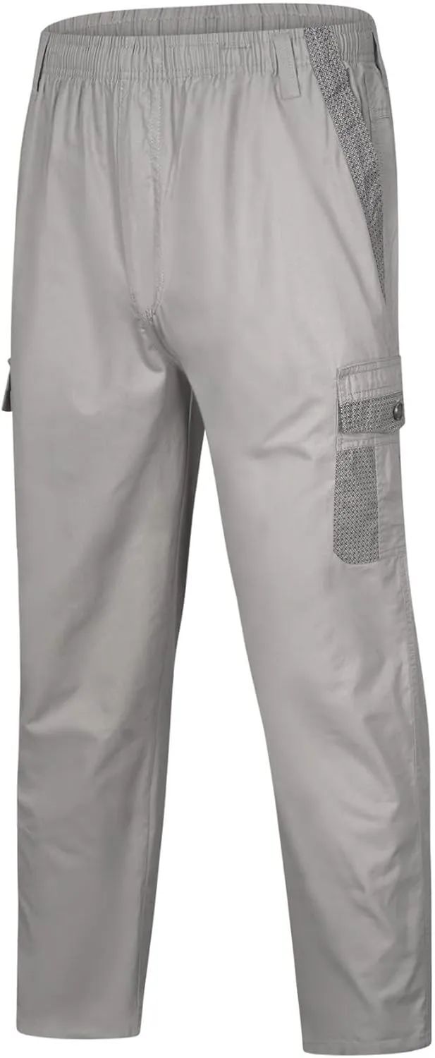 Cargo Pants for Men Relaxed Fit Pants Slim Fit Active Drawstring Bottom Sports Outdoor Recreation Athletic Sweatpants