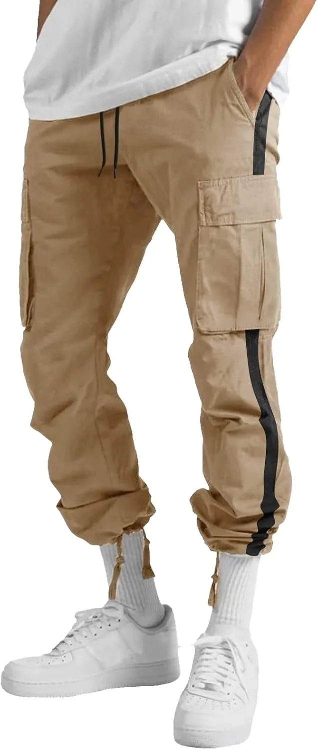 Cargo Sweatpants for Men Mens Lounge Pants Joggers for Men Track Pant Men's Jogging Pants Hiking Sweat Pants Fitness