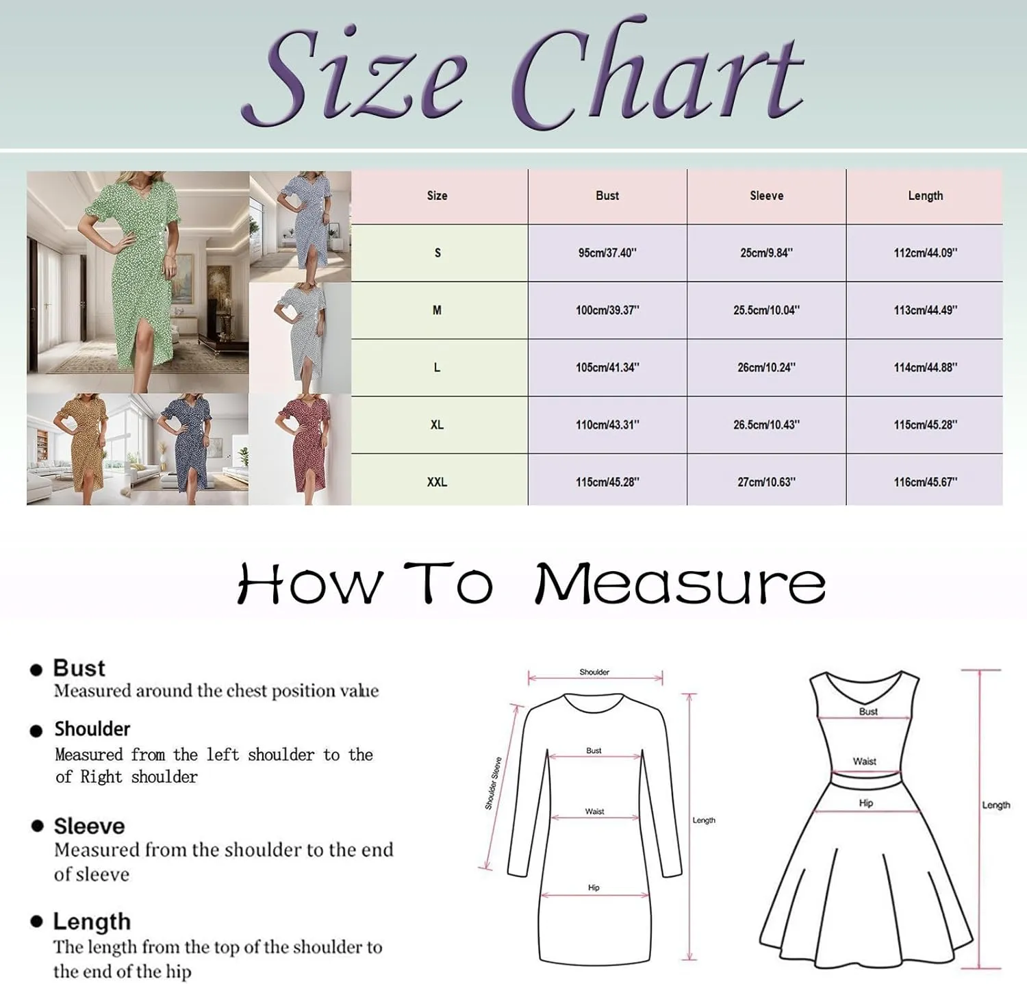 Chiffon Dresses for Women Summer Bohemian Button Side Ruffle Short Sleeve Wrap Resort Dresses Work Flowy Beachy Outfits