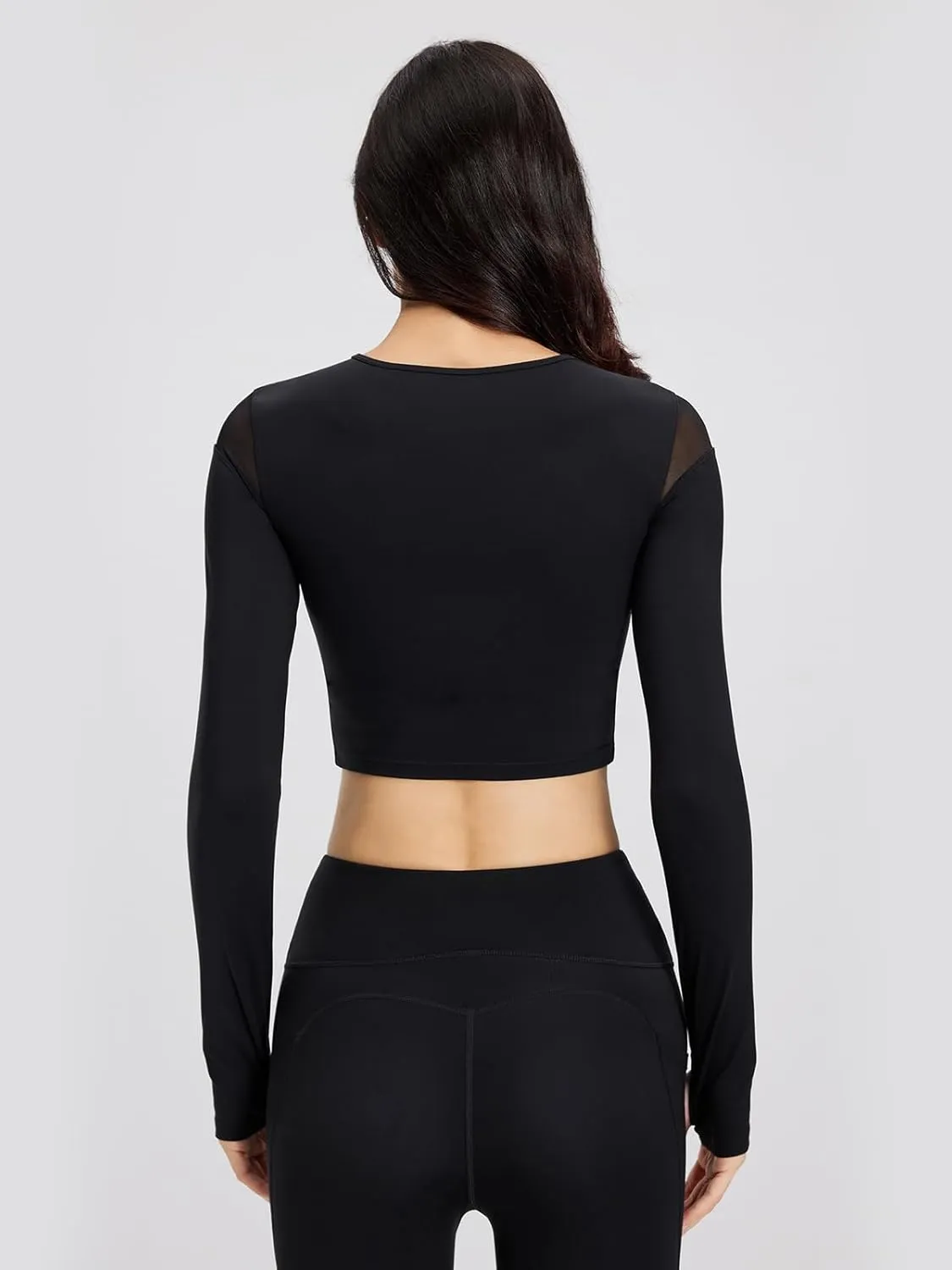 Crop Tops for Women Longline Sports Bra with Medium Support Workout Fashionable Yoga Bra with Removable Cups