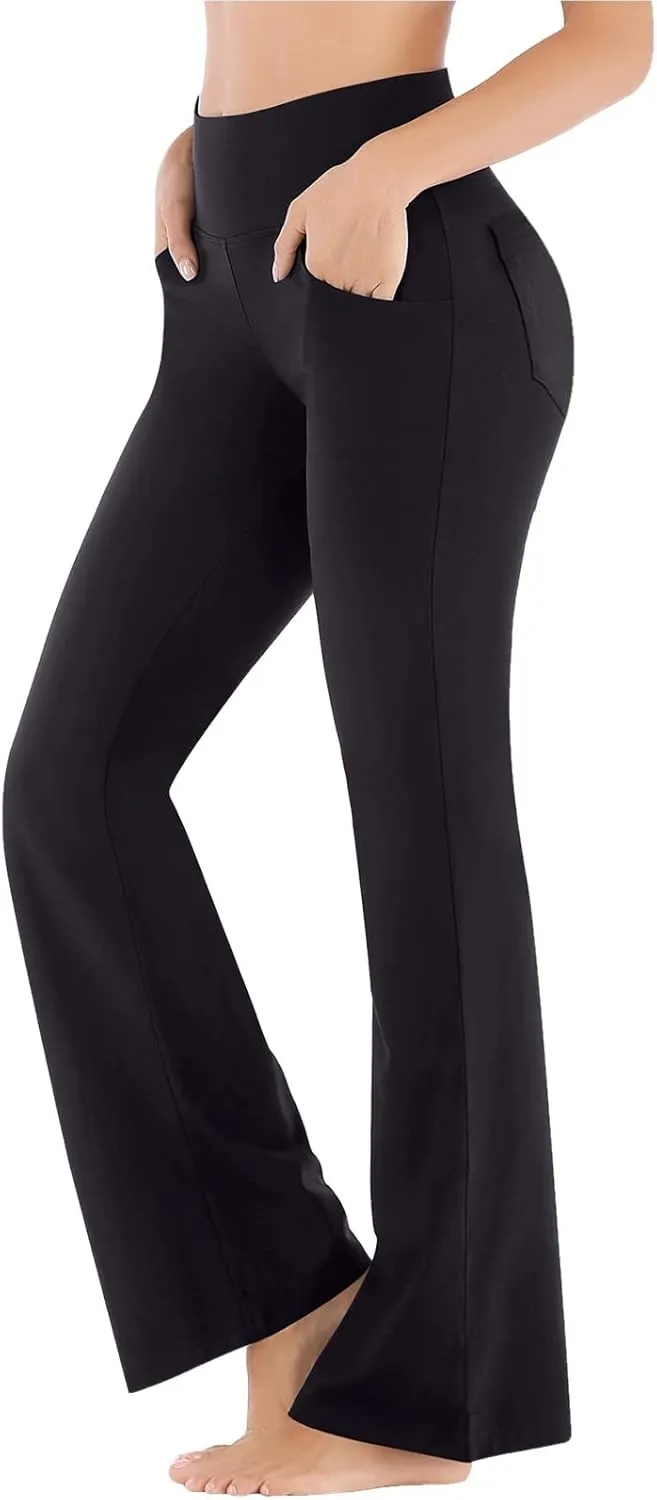 Cropped Straight Leg Pants Elegant Casual Trousers Linen Summer Trousers Casual Lightweight Cotton Linen Trousers