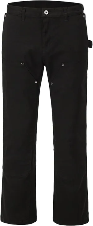 DGHM-JLMY Men's Multi-Bag Spliced Flared Pants Zip Jeans Bootcut Wide Leg Jeans Relaxed Stretch Bell Bottom Comfort Jeans