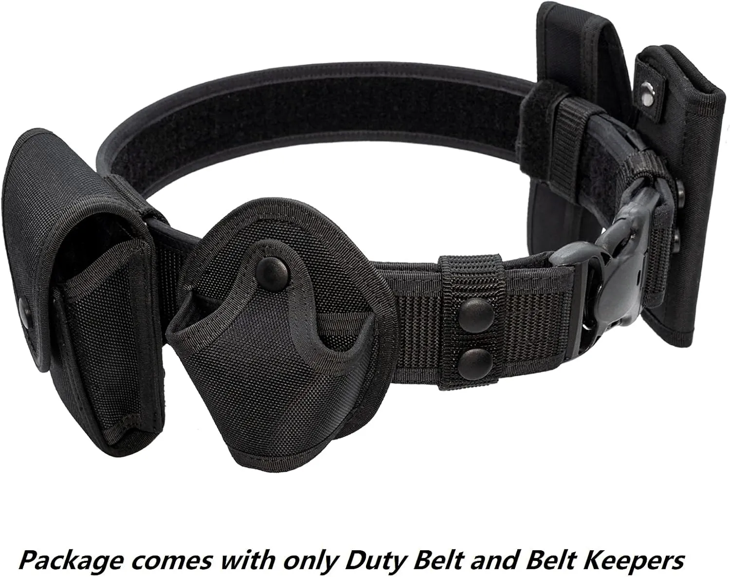 Duty Belt Law Enforcement Police Correctional Officer Security Belts 2 Keepers 2"/2.25" Wide