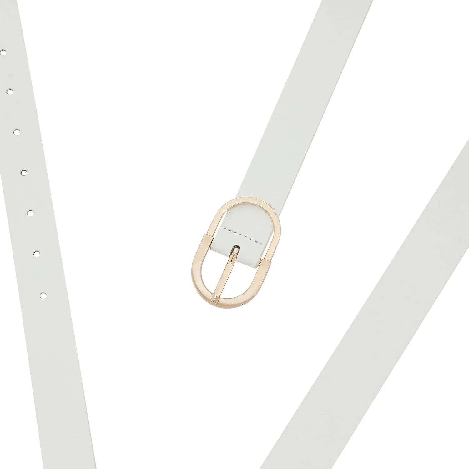 Earnda Womens Belts for Jeans Faux Leather Strap