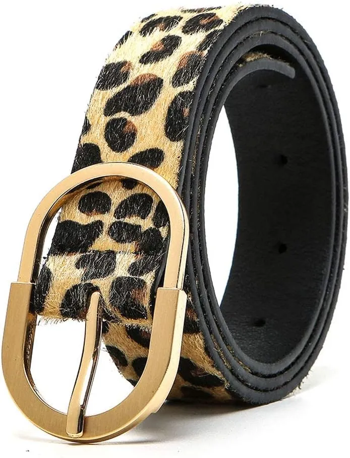 Earnda Womens Belts for Jeans Faux Leather Strap