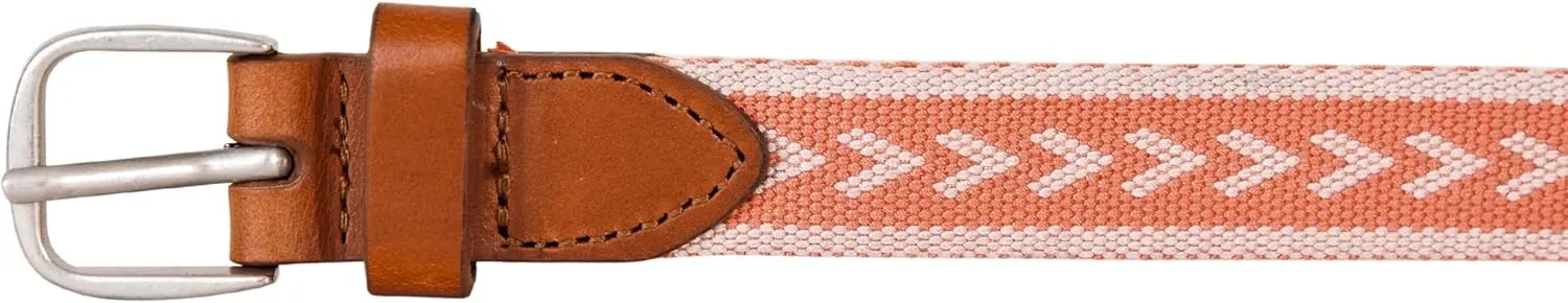 Eddie Bauer Women's Cascade Grommet Webbing Belt with Metal Buckle