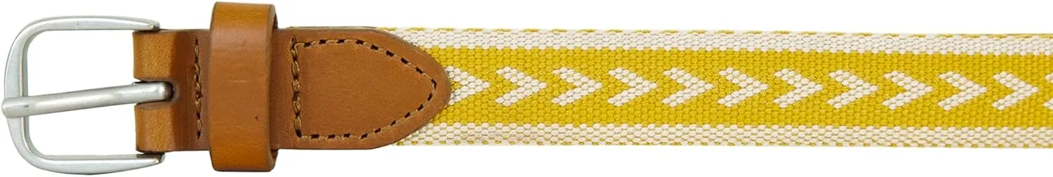 Eddie Bauer Women's Cascade Grommet Webbing Belt with Metal Buckle