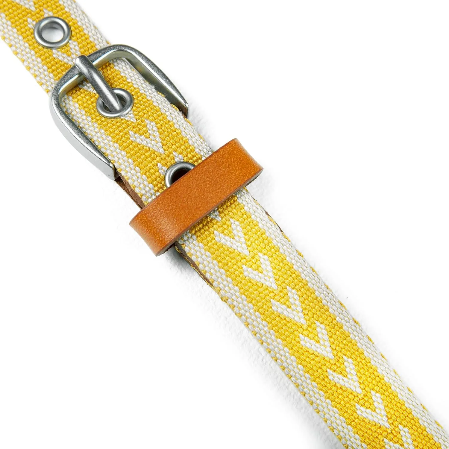 Eddie Bauer Women's Cascade Grommet Webbing Belt with Metal Buckle