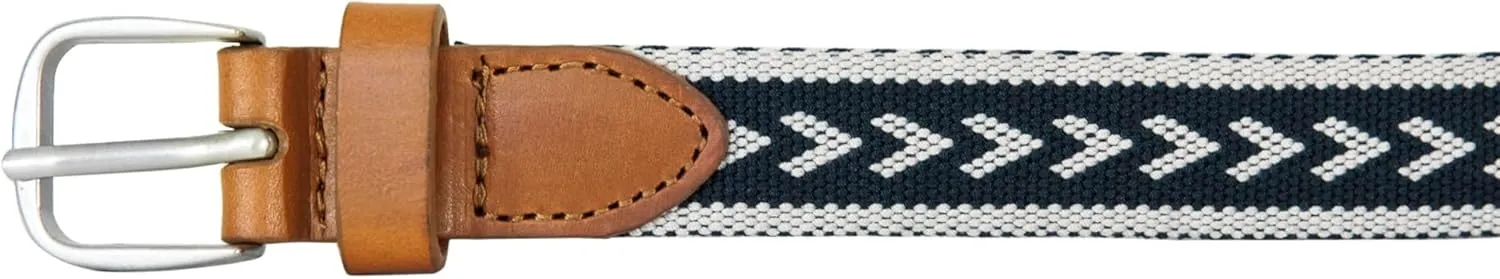 Eddie Bauer Women's Cascade Grommet Webbing Belt with Metal Buckle