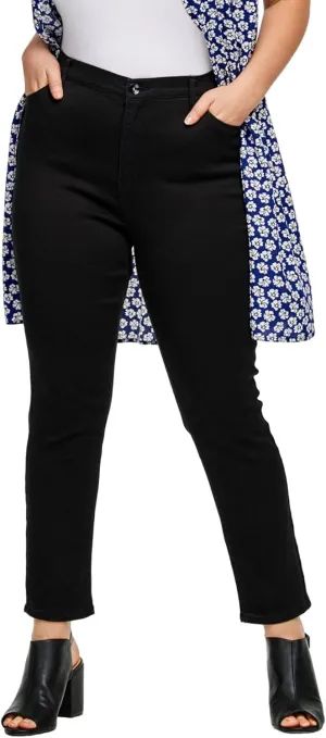 ellos Plus Size High-Waist Skinny Jeans
