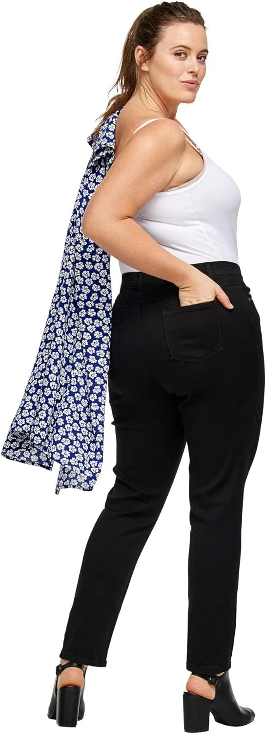 ellos Plus Size High-Waist Skinny Jeans