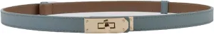 FENLDY Adjustable Thin Belts For Womens Skinny Belts For Dresses Womens Solid Color Alloy Turn Lock Belts For Jeans