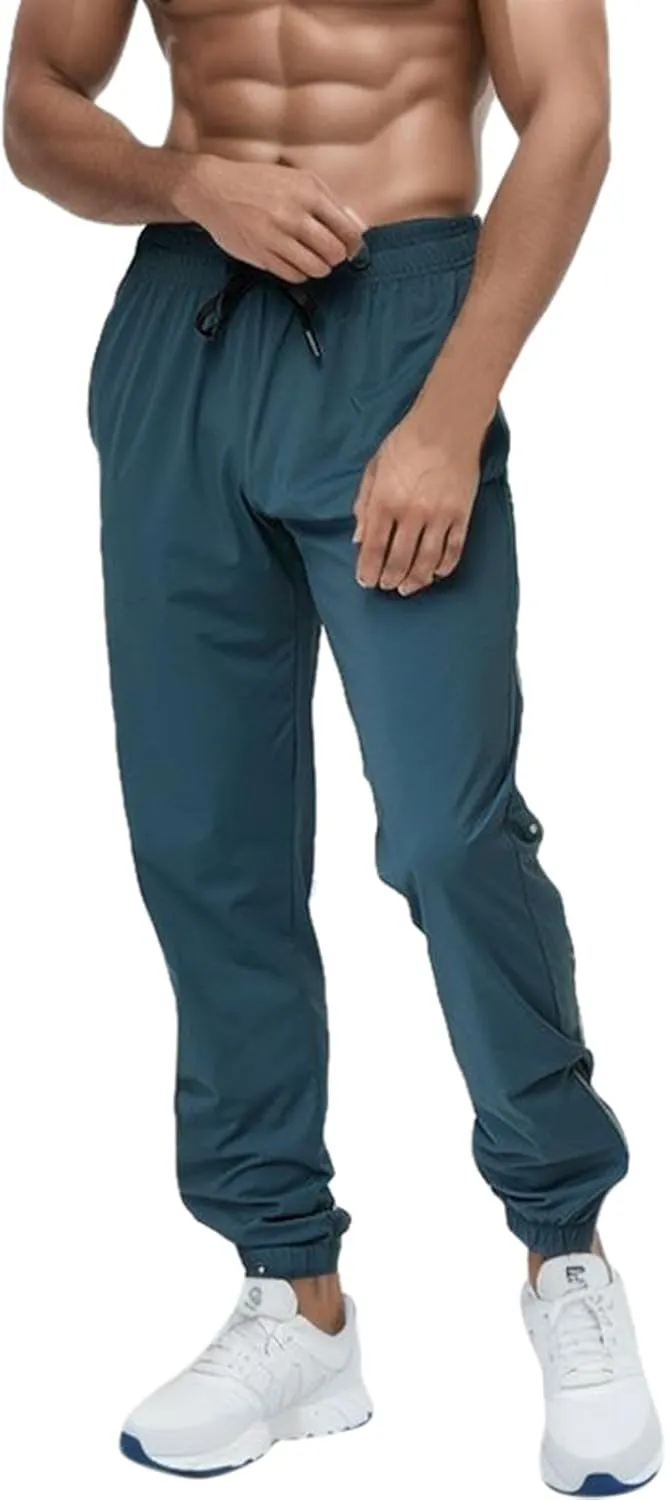 FZVYD Casual Pants Mens Joggers Cargo Pants Fashion Casual Sweatpants Work Pants Drawstring Loose Trousers with Pockets