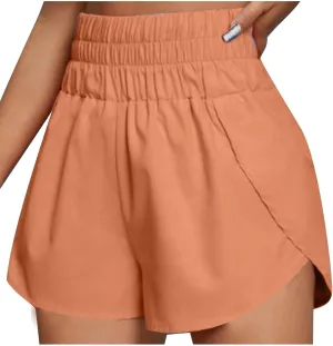 Gym Shorts for Women Tummy Control Workout Shorts High Waisted Running Shorts Elastic Summer Shorts Athletic Shorts