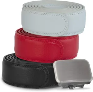 Joseph Elliott Belts Men's Genuine Leather Ratchet Adjustable Golf Belt, College Inspired Colors