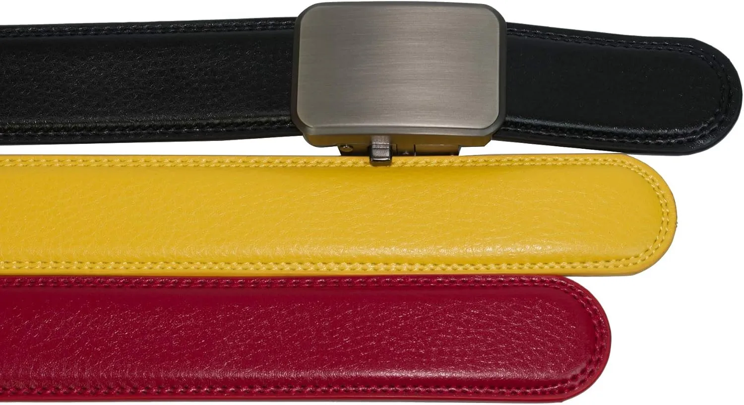Joseph Elliott Belts Men's Genuine Leather Ratchet Adjustable Golf Belt, College Inspired Colors
