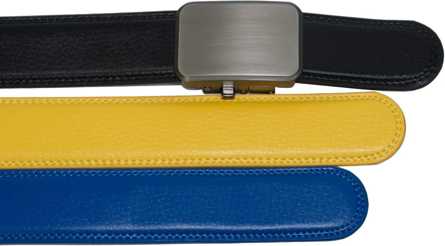 Joseph Elliott Belts Men's Genuine Leather Ratchet Adjustable Golf Belt, College Inspired Colors