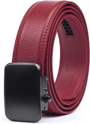Joseph Elliott Belts Men's Genuine Leather Ratchet Adjustable Golf Belt