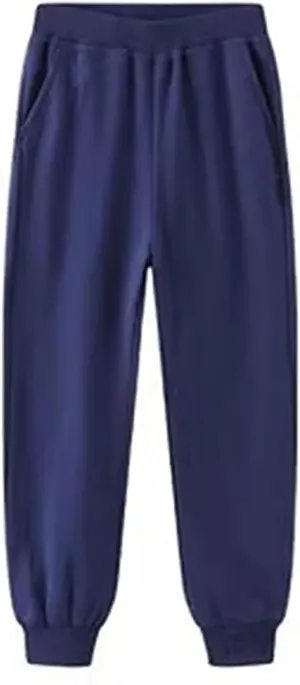 Kids Sweatpants Boys Girls High Elastic Waist Active Jogger Pants Cotton Jogger for Toddler Sport Athletic Trousers