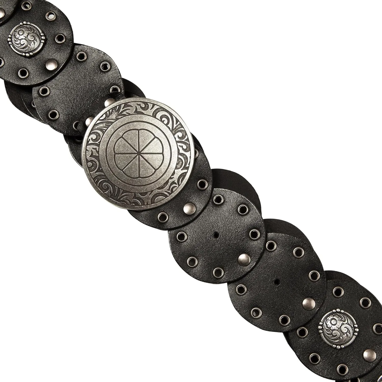 Lucky Brand Women's Western Style Fashion Leather Belt with Metal Buckle