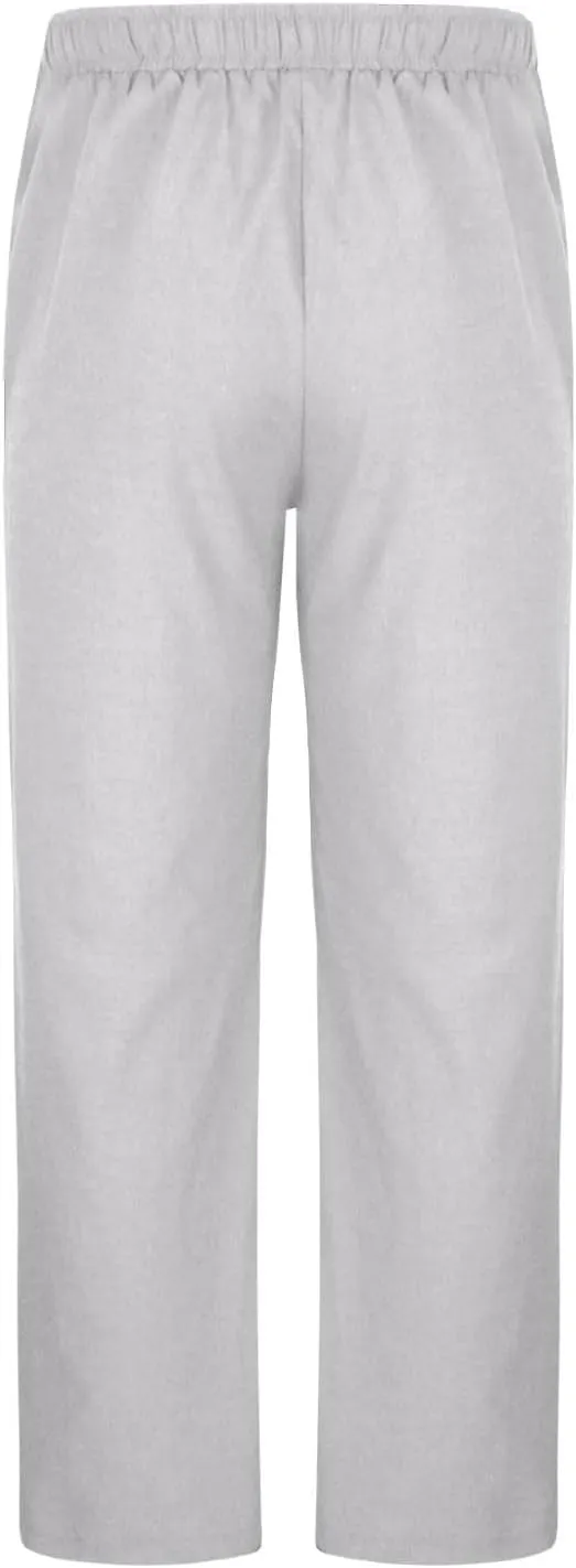 Mens Cotton Linen Drawstring Pants Elastic Waist Casual Jogger Yoga Pants Summer Fashion Casual Solid Pants Trousers