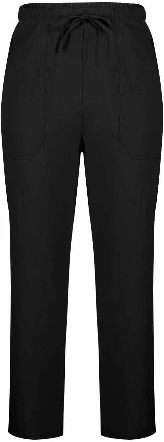 Mens Cotton Linen Joggers Sweatpants Casual Drawstring Elastic Waist Pant Baggy Quick Drying Workout Straight Trouser