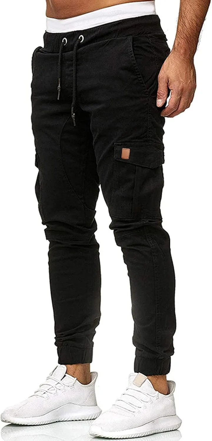 Men's Pants Mens Casual Pants Sports Casual Jogging Trousers Lightweight Hiking Work Pants Outdoor Pant