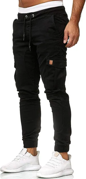 Men's Pants Mens Casual Pants Sports Casual Jogging Trousers Lightweight Hiking Work Pants Outdoor Pant