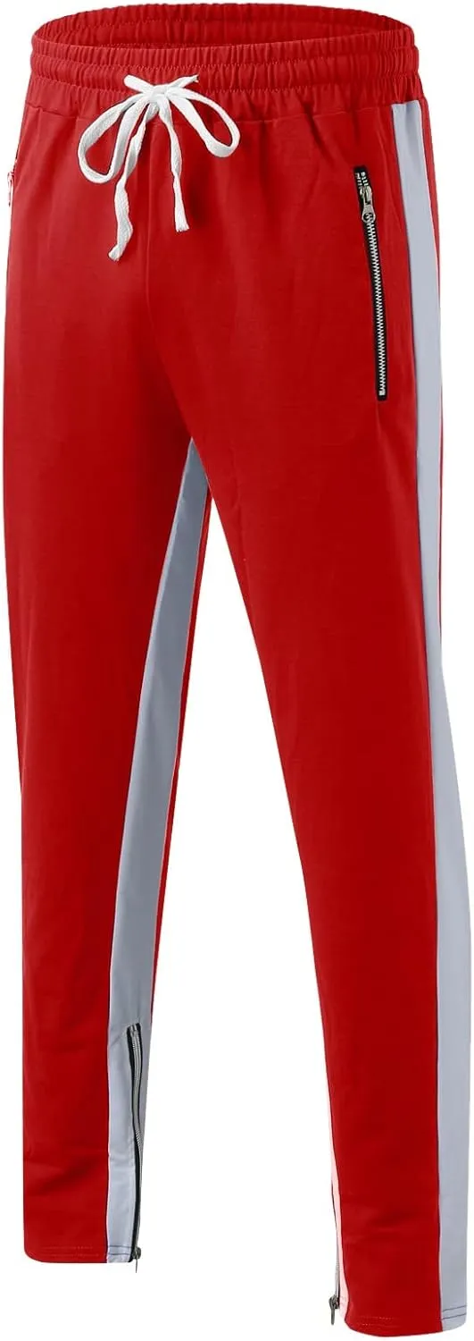 Mens Sweatpants with Pockets Big and Tall Cargo Pants for Men Men's Military Cargo Tactical Pants Lightweight Cotton