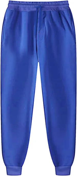 Mens Sweatpants with Pockets Big and Tall Fleece Jogger Sweatpants Men's Basic Active Fleece Jogger Pants Sweatpants