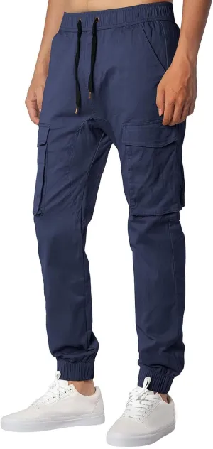 Mens Sweatpants with Pockets Big and Tall Waist Trousers Men Pants Joggers Athletic Casual Cargo Pants Military Pants