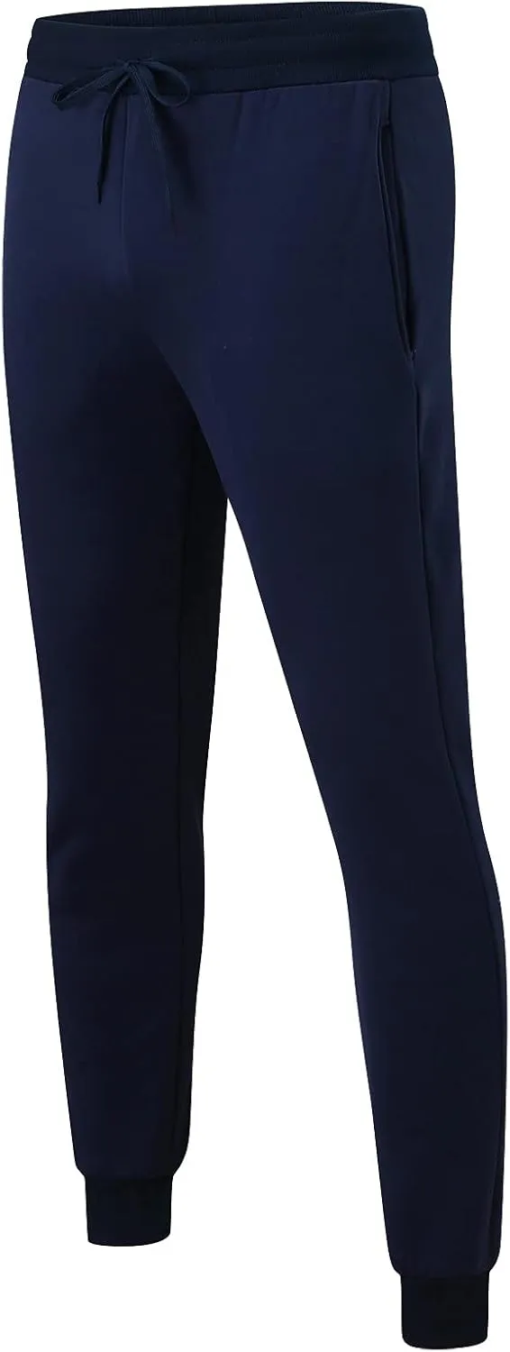 Mens Workout Cargo Sweatpants Color Zipper Pocket Trouser Fashion Mens Tapered Joggers Men's Flap Pocket Drawstring
