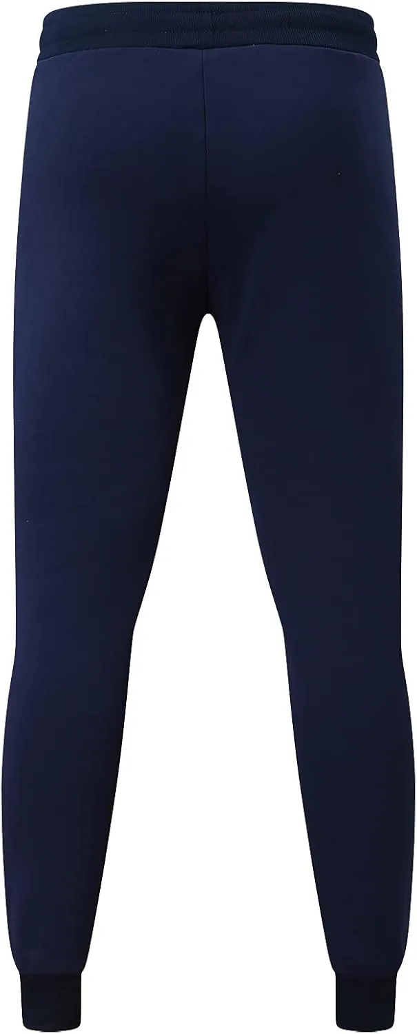 Mens Workout Cargo Sweatpants Color Zipper Pocket Trouser Fashion Mens Tapered Joggers Men's Flap Pocket Drawstring