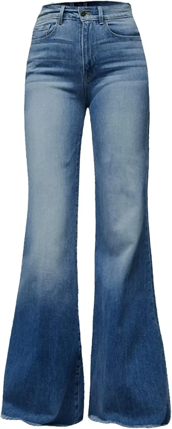 Mom Jeans, Women's Slim Fit Boyfriend Denim Jeans Relaxed Fit All Cotton Straight Leg Jean