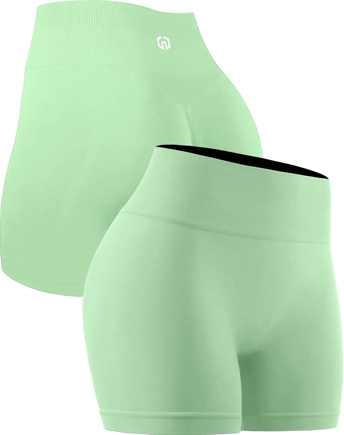 NELEUS Workout Shorts/Legging for Women Scrunch Seamless Soft High Waist Gym Shorts/Pants