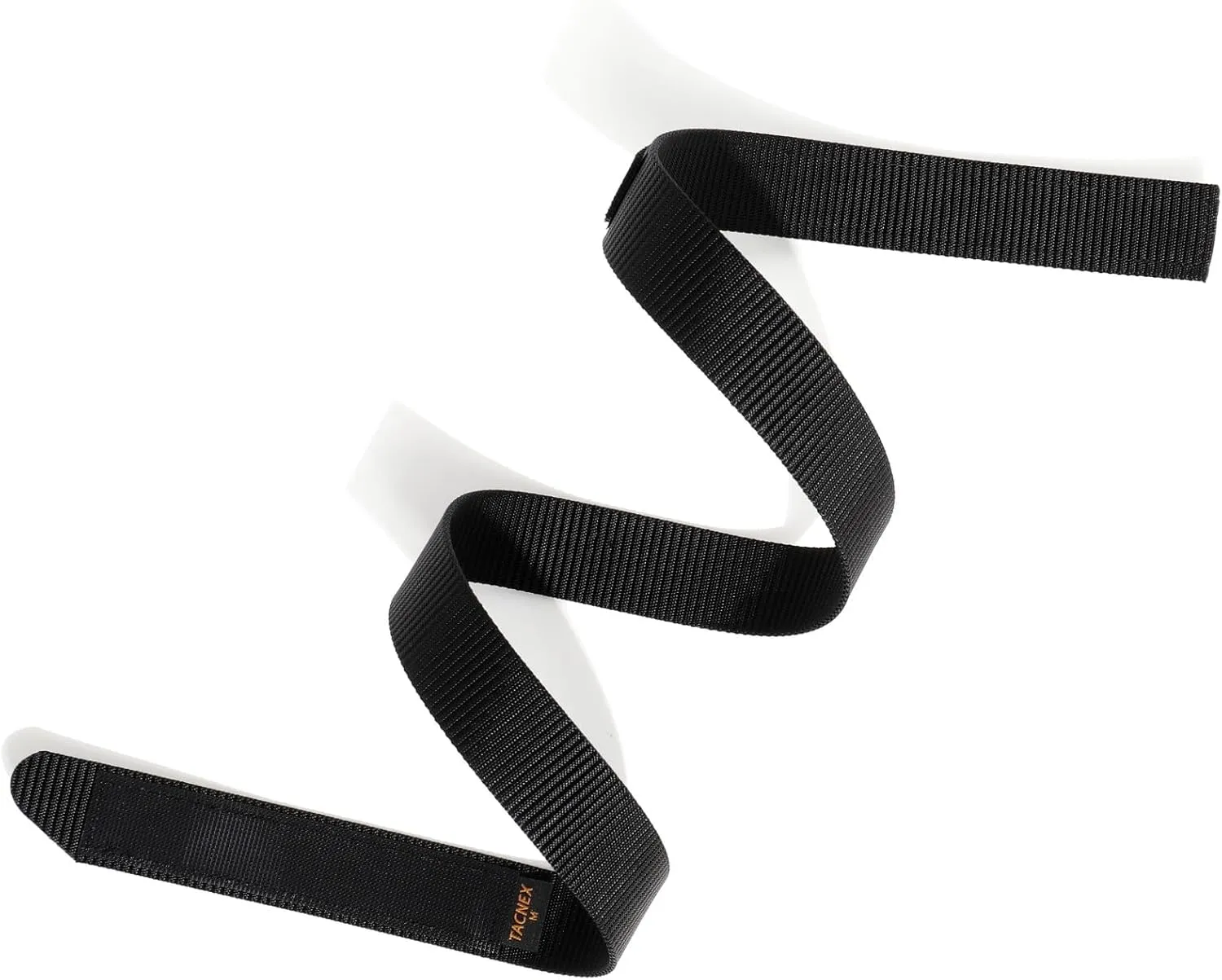 No-Scratch Nylon Belt 1 3/8" No Metal Buckle Belt w/Hook & Loop Closure TSA Approved for Work Travel Mechanic Driver