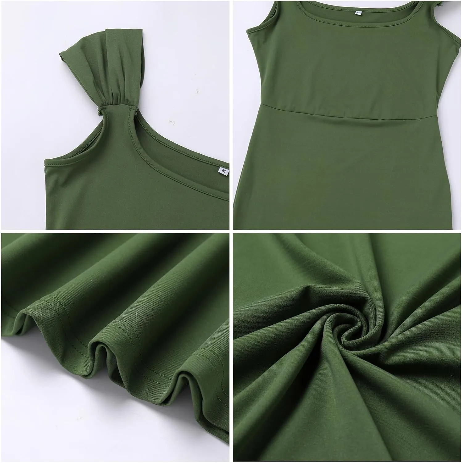 ODIZLI Long Bodycon Dresses For Women Sexy Sleeveless Dress Cap Sleeve Maxi Cami Dresses for Women