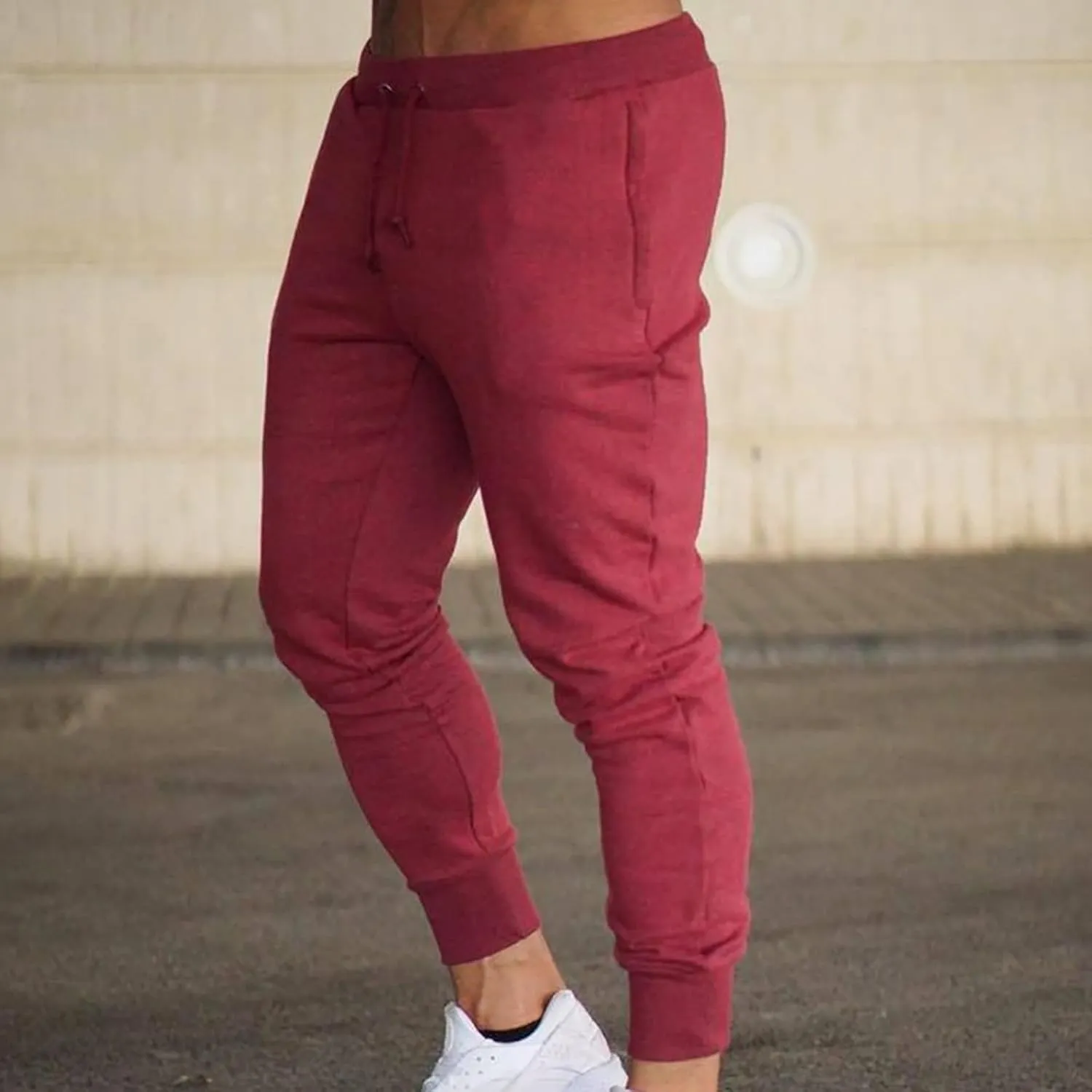 sdbrld Sweatpants For Men Mens Joggers Pants Trendy Athletic Drawstring Pocket Cargo Pants Hiking Outdoor Track Sweatpants