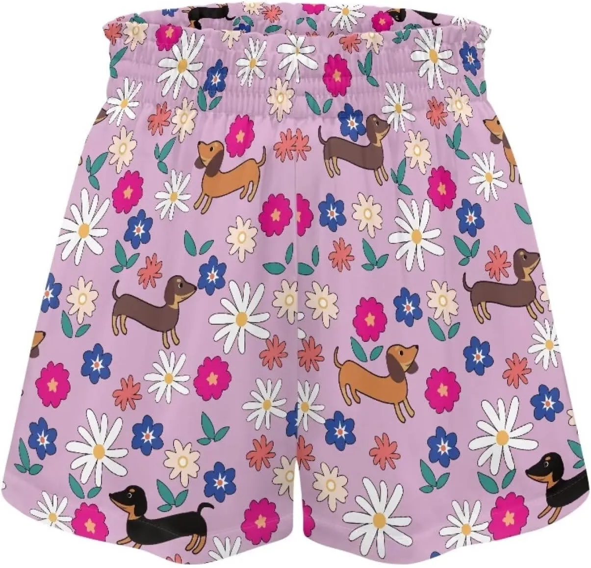 Shorts for Girls 1-16 Years Old Girls Athletic Shorts Kids Summer School High Waist Butterfly Shorts