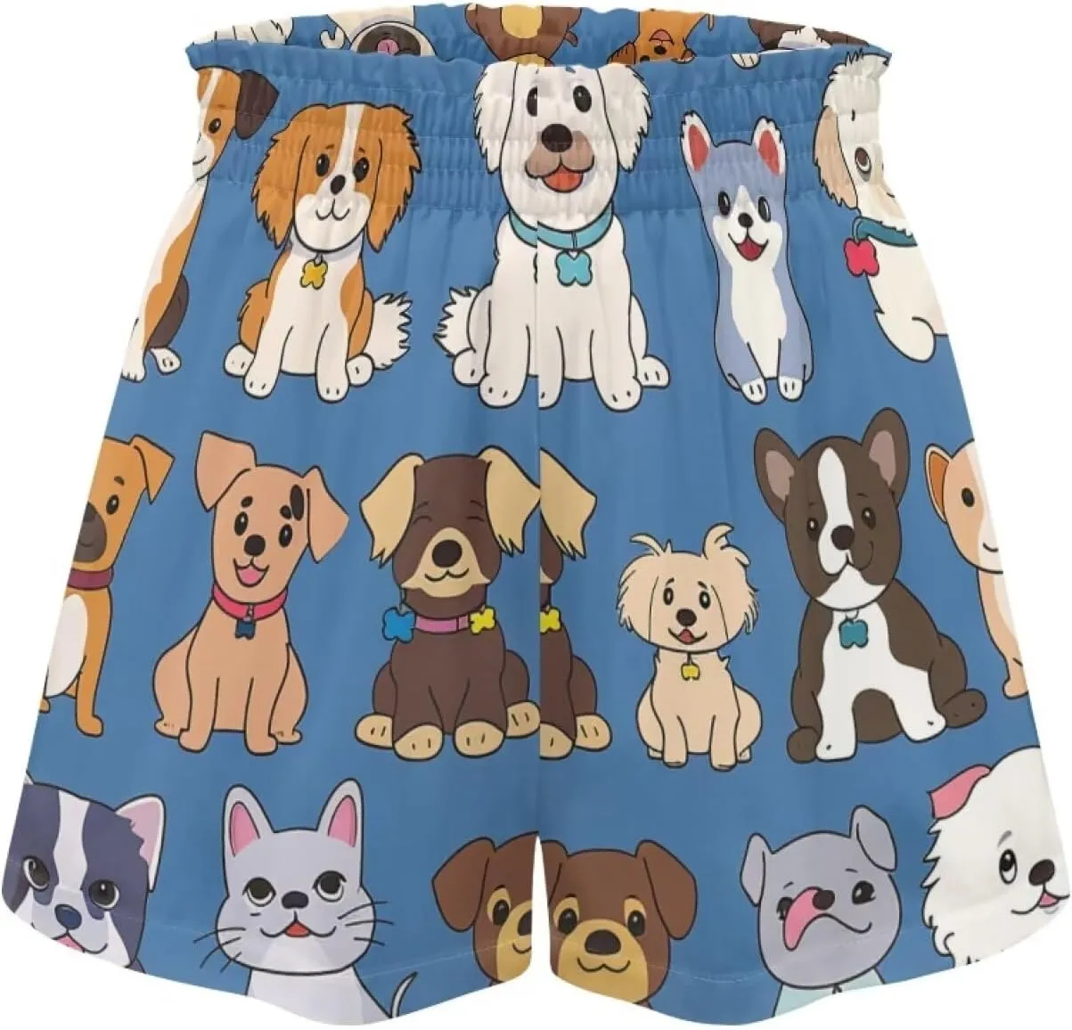 Shorts for Girls 1-16 Years Old Girls Athletic Shorts Kids Summer School High Waist Butterfly Shorts