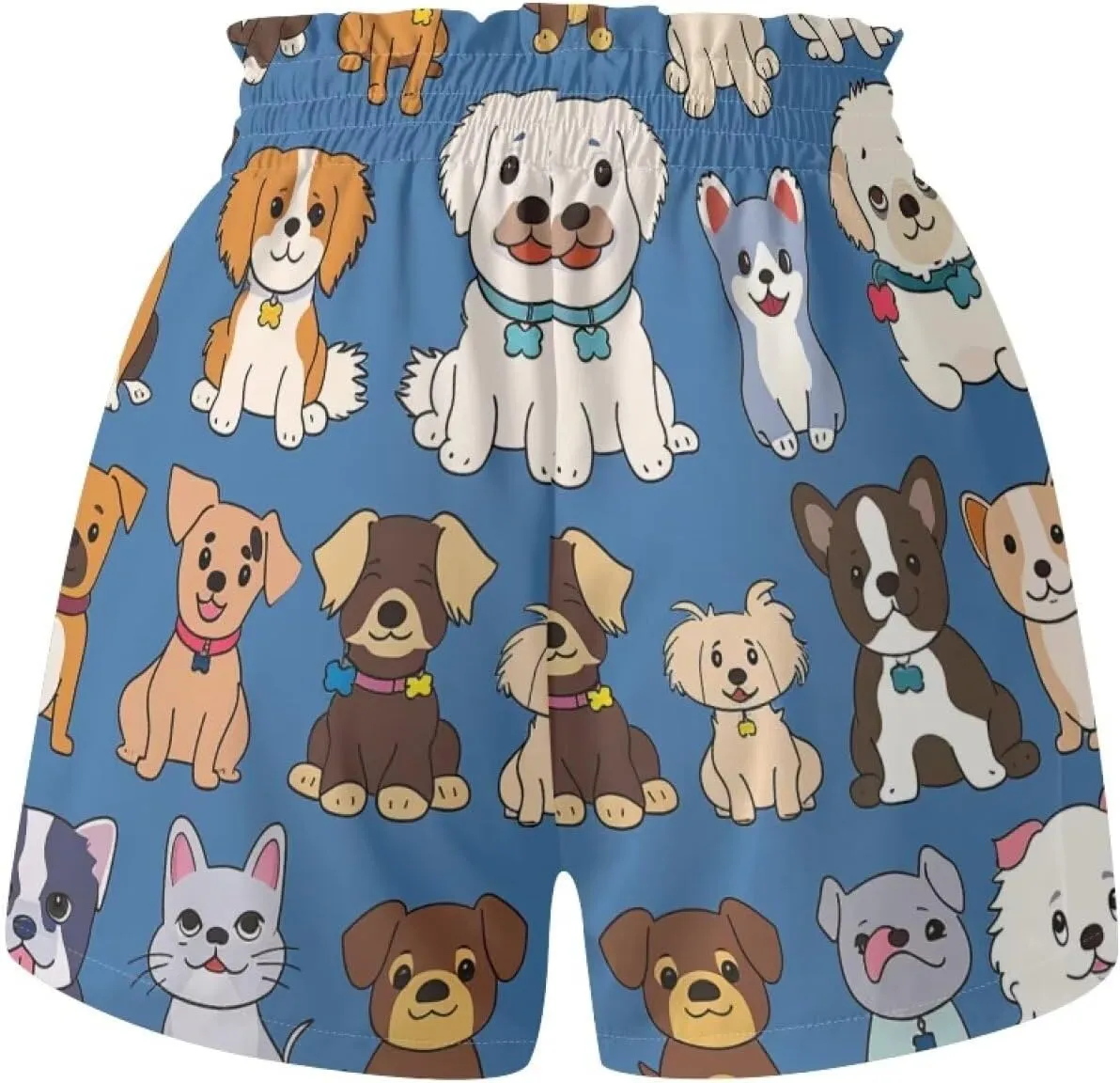Shorts for Girls 1-16 Years Old Girls Athletic Shorts Kids Summer School High Waist Butterfly Shorts